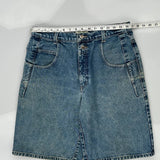 Guess Denim Shorts - 34W 9L Blue Cotton