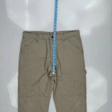 Dockers Carpenter Trousers - 36W 32L Grey Cotton
