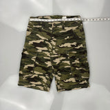 True Religion Camo Cargo Shorts - 30W 10L Camo Cotton