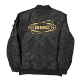 Gmc Ma-1 Riot Games Employee Bomber Jacket - Medium Black Polyester