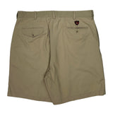 Polo By Ralph Lauren Chino Shorts - 36W 7L Beige Polyester Blend