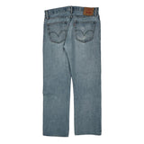 505 Levis Jeans - 35W 31L Light Wash Denim