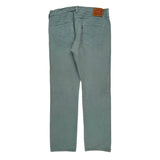 501 Levis Jeans - 34W 31L Green Cotton