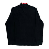 Polo By Ralph Lauren 1/4 Zip - Large Black Cotton