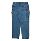 Dickies Carpenter Jeans - 34W 30L Blue Denim