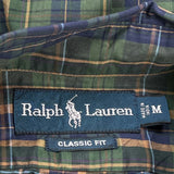 Ralph Lauren Checked Shirt - Medium Green Cotton