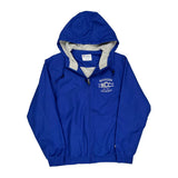 Muskegon Jayhawks Champion Windbreaker - Medium Blue Polyester