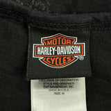 Motorcycles Harley Davidson Graphic T-Shirt - Medium Black Cotton
