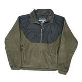 Columbia Fleece Jacket - XL Green Polyester