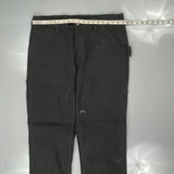 Unbranded Carpenter Trousers - 38W 29L Black Cotton