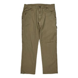 Wrangler Cargo Carpenter Pants - 34W 30L Khaki Cotton