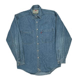 Levis Denim Shirt - Small Blue Cotton