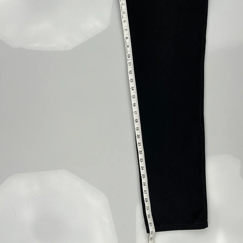 Giorgio Armani Trousers - 29W UK 10 Black Cotton