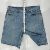 Levis Denim Shorts - 38W 11L Blue Cotton