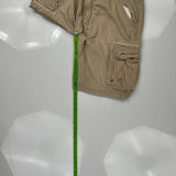 Eddie Bauer Cargo Shorts - 38W 10L Beige Cotton
