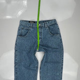 Lee Pipes Carpenter Jeans - 32W 28L Blue Denim