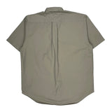 Tommy Hilfiger Short Sleeve Shirt - Large Beige Cotton