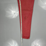 Made In USA Levis Jeans - 30W 28L Red Cotton