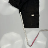 Levis Cargo Cargo Shorts - 33W 11L Black Cotton