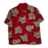 Croft & Barrow Hawaiian Shirt - XL Red Cotton