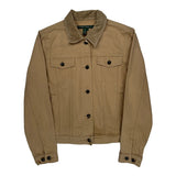Ralph Lauren Denim Jacket - Large Beige Cotton