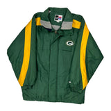 Packers Puma Football Jacket - Medium Yellow Polyester