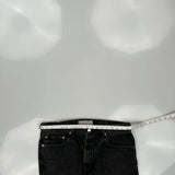 Levis 505 Jeans - 36W 30L Black Cotton