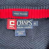 Chaps Ralph Lauren Jumper - XL Navy Cotton