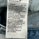 Levis Jeans - 26W UK 6 Blue Cotton
