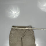 Carhartt Dungarees - 31W 30L Beige Cotton