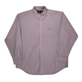 Blake Shirt Ralph Lauren Checked Shirt - XL Pink Cotton