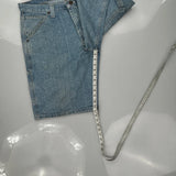 Lee Carpenter Shorts - 32W 10L Light Wash Denim