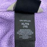 The North Face Fleece Jacket - XL Purple Polyester