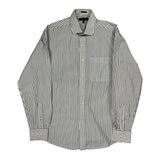 Tommy Hilfiger Striped Shirt - Medium Black & White Cotton