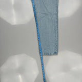 501 Levis Jeans - 30W 26L Light Wash Cotton