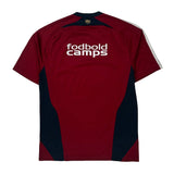 Denmark Dbu Adidas 2010-11 Training Football Shirt - Small Red Polyester