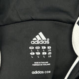 David Beckham Real Madrid Adidas 2006-07 Away Long Sleeve Football Shirt - Large Black Polyester