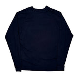 Carhartt Long Sleeve T-Shirt - XL Navy Cotton
