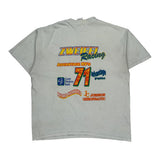 Racing Gildan Graphic T-Shirt - XL White Cotton