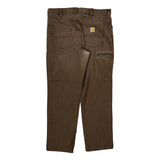 Carhartt Pants - 36W 32L Brown Cotton