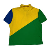 Lacoste Asymmetric Polo Shirt - XL Multicoloured Cotton