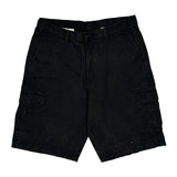 Dickies Cargo Shorts - 38W 10L Black Cotton