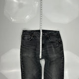 501 Levis Jeans - 33W 31L Gray Denim