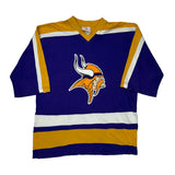 Minnesota Vikings Nfl Jersey - Large Purple Cotton