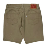Levis Chino Shorts - 34W 11L Khaki Cotton