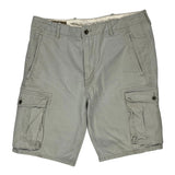 Levis Cargo Shorts - 34W 11L Grey Cotton