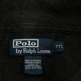 Polo By Ralph Lauren 1/4 Zip - 2XL Grey Cotton