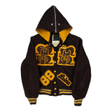 Unbranded Varsity Jacket - Small Yellow Wool Blend