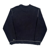Lacoste Spellout Sweatshirt - XL Black Cotton