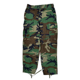 Military Unbranded Camo Cargo Pants - 30W 28L Camo Cotton